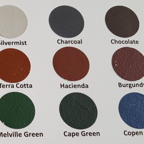 Roof Acrylic - Standard colours